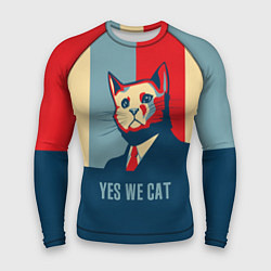 Рашгард мужской Yes we CAT, цвет: 3D-принт