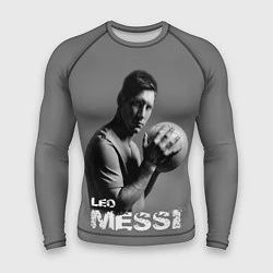 Рашгард мужской Leo Messi, цвет: 3D-принт