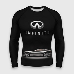 Рашгард мужской Infiniti, цвет: 3D-принт