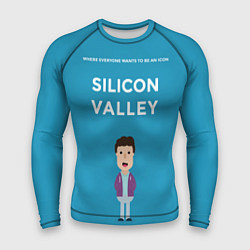 Рашгард мужской Silicon Valley, цвет: 3D-принт
