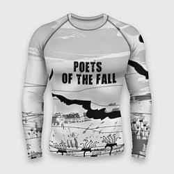 Рашгард мужской Poets of the Fall, цвет: 3D-принт