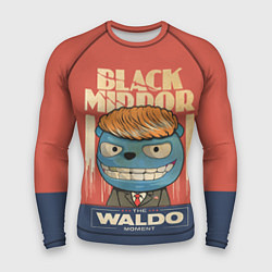 Рашгард мужской Black Mirror: The Waldo, цвет: 3D-принт
