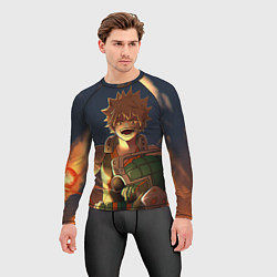 Рашгард мужской Моя геройская академия, цвет: 3D-принт — фото 2