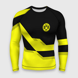 Рашгард мужской BVB FC: Yellow style, цвет: 3D-принт