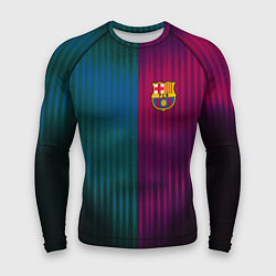Рашгард мужской Barcelona FC: Abstract 2018, цвет: 3D-принт