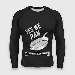 Рашгард мужской Yes We Pan, цвет: 3D-принт
