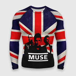 Рашгард мужской Muse UK, цвет: 3D-принт