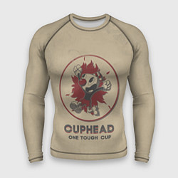 Рашгард мужской Cuphead: One Touch Cup, цвет: 3D-принт