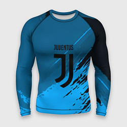 Рашгард мужской FC Juventus: Abstract style, цвет: 3D-принт