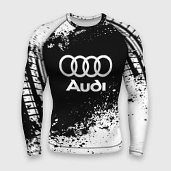 Мужской рашгард Audi: Black Spray