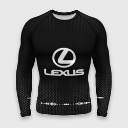 Рашгард мужской Lexus: Black Abstract, цвет: 3D-принт