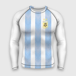 Рашгард мужской Сборная Аргентины, цвет: 3D-принт