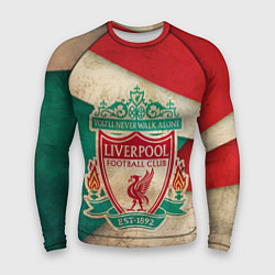 Рашгард мужской FC Liverpool: Old Style, цвет: 3D-принт