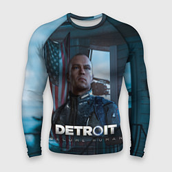 Рашгард мужской Detroit: Markus, цвет: 3D-принт