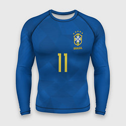 Рашгард мужской Coutinho Away WC 2018, цвет: 3D-принт