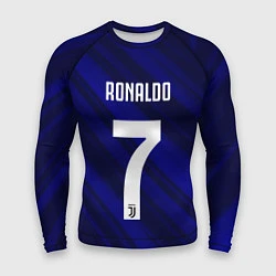 Мужской рашгард Ronaldo 7: Blue Sport
