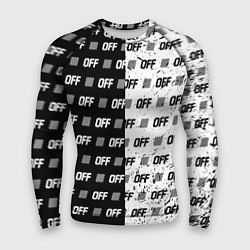 Мужской рашгард Off-White: Black & White