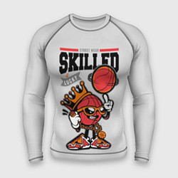 Рашгард мужской Skilled and lucky ball, цвет: 3D-принт