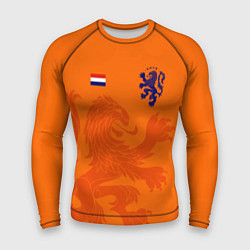 Рашгард мужской Сборная Голландии, цвет: 3D-принт