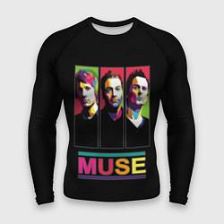 Мужской рашгард Muse pop-art
