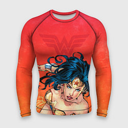 Рашгард мужской Wonder Woman, цвет: 3D-принт