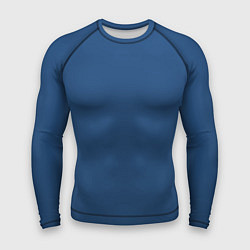 Рашгард мужской 19-4052 Classic Blue, цвет: 3D-принт