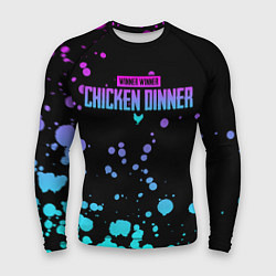 Рашгард мужской Chicken Dinner, цвет: 3D-принт