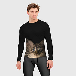 Рашгард мужской Disintegrating Cat, цвет: 3D-принт — фото 2