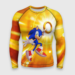 Рашгард мужской Sonic, цвет: 3D-принт
