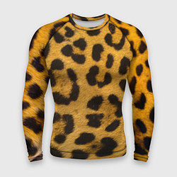Рашгард мужской Леопард, цвет: 3D-принт