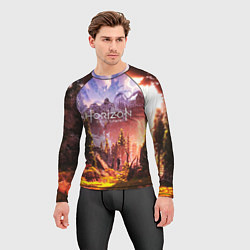 Рашгард мужской Horizon Zero Dawn, цвет: 3D-принт — фото 2