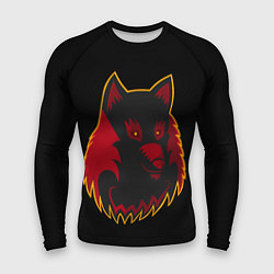 Рашгард мужской Wolf Logo, цвет: 3D-принт