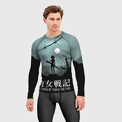 Рашгард мужской The saga of Tanya the evil, цвет: 3D-принт — фото 2