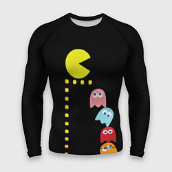 Рашгард мужской Pac-man, цвет: 3D-принт