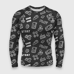 Рашгард мужской Video game, цвет: 3D-принт