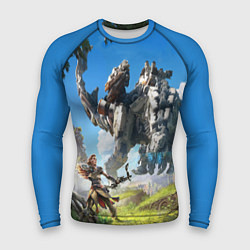 Рашгард мужской HORIZON ZERO DAWN, цвет: 3D-принт