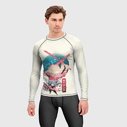 Рашгард мужской Hashibira Inosuke, цвет: 3D-принт — фото 2