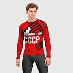 Рашгард мужской Форма сборной по футболу 1991, цвет: 3D-принт — фото 2