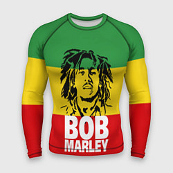 Рашгард мужской Bob Marley, цвет: 3D-принт