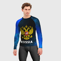 Рашгард мужской RUSSIA РОССИЯ, цвет: 3D-принт — фото 2