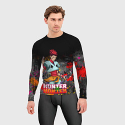 Рашгард мужской Хисока Hunter x Hunter, цвет: 3D-принт — фото 2