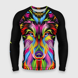 Мужской рашгард Neon wolf