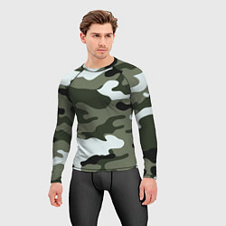 Рашгард мужской Camouflage 2, цвет: 3D-принт — фото 2