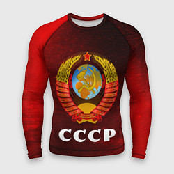 Рашгард мужской СССР USSR, цвет: 3D-принт