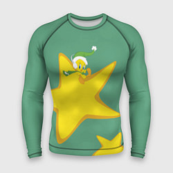 Рашгард мужской Tweety and stars, цвет: 3D-принт