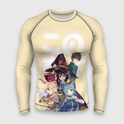 Рашгард мужской KonoSuba, цвет: 3D-принт