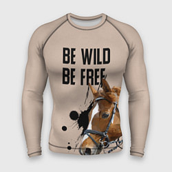 Мужской рашгард Be wild be free