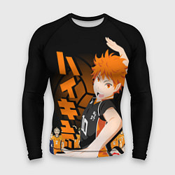 Рашгард мужской ВОЛЕЙБОЛ!! HAIKYUU!!, цвет: 3D-принт