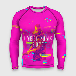 Рашгард мужской Cyberpunk 2077, цвет: 3D-принт