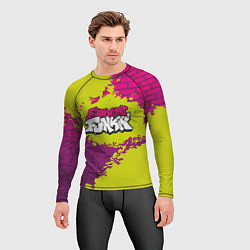 Рашгард мужской Friday Night Funkin Кислотный, цвет: 3D-принт — фото 2